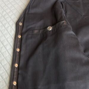 Harley Davidson Mens Motorcycle Embroidered Patch Leather Vest main image 1